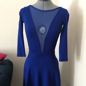 American Apparel backless Illusion dress